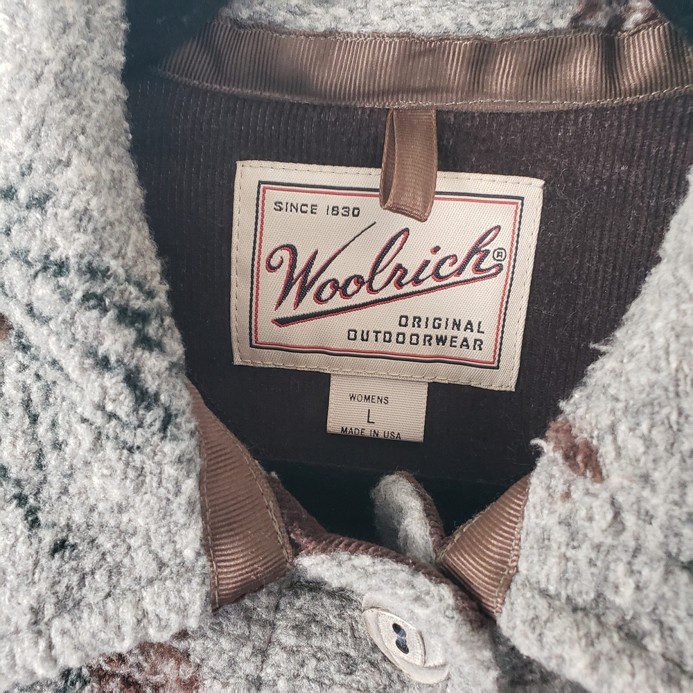 Woolrich Women's Gray Patterned Jacket - image 4